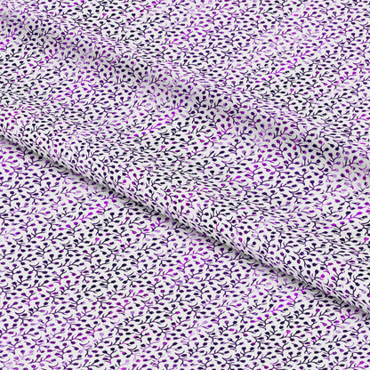 Dripping Purple Liquid Pattern 13 Quilting Cotton Fabric
