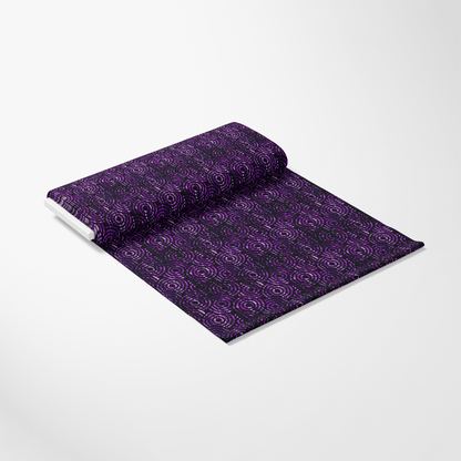 Dripping Purple Liquid Pattern 14 Quilting Cotton Fabric