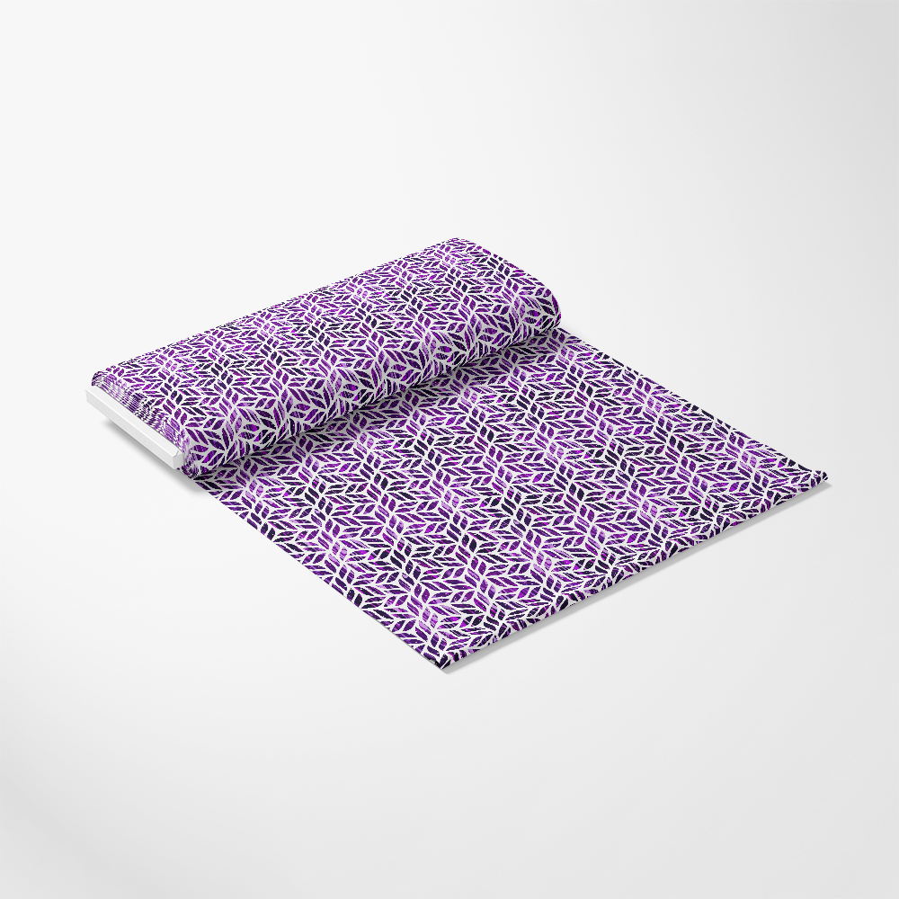 Dripping Purple Liquid Pattern 15 Quilting Cotton Fabric