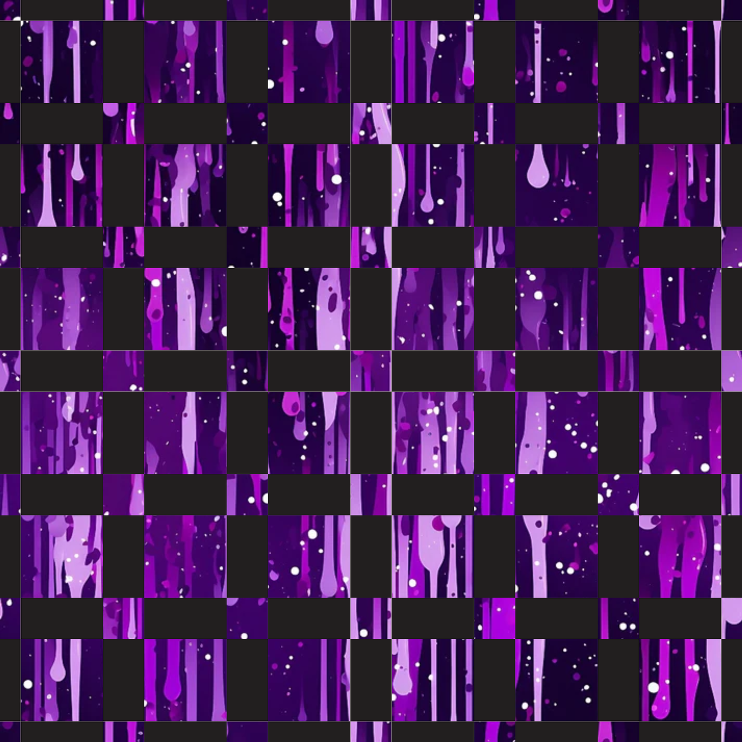 Dripping Purple Liquid Pattern 17 Quilting Cotton Fabric