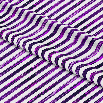 Dripping Purple Liquid Pattern 19 Quilting Cotton Fabric