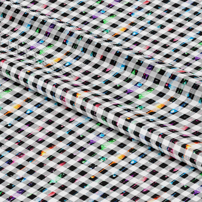 Dripping Rainbow Liquid Pattern 16 Quilting Cotton Fabric