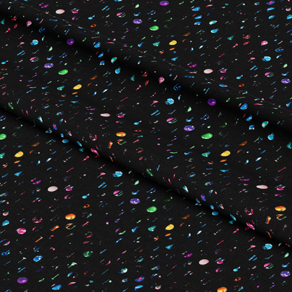 Dripping Rainbow Liquid Pattern 21 Quilting Cotton Fabric