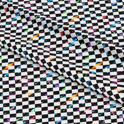 Dripping Rainbow Liquid Pattern 18 Quilting Cotton Fabric