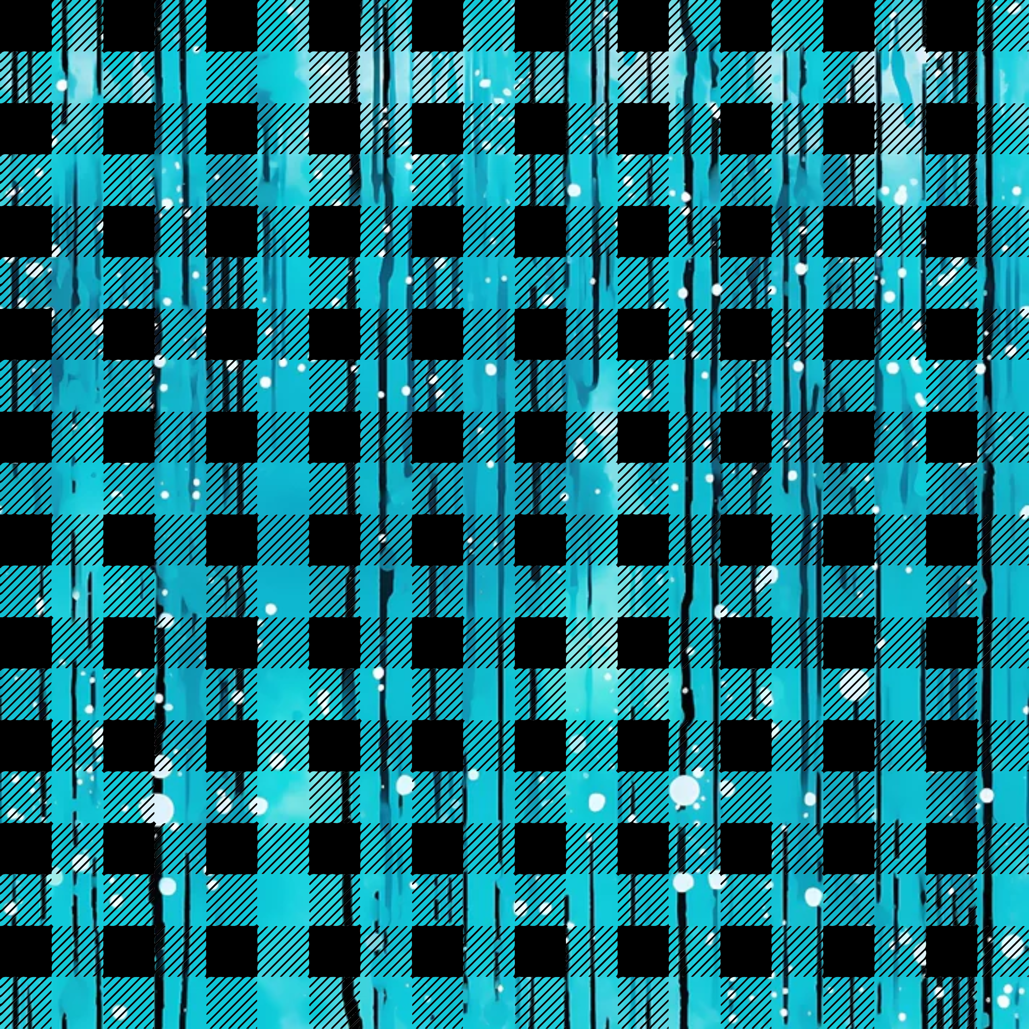 Dripping Turquoise Liquid Pattern 12 Quilting Cotton Fabric ...