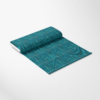 Dripping Turquoise Liquid Pattern 12 Quilting Cotton Fabric