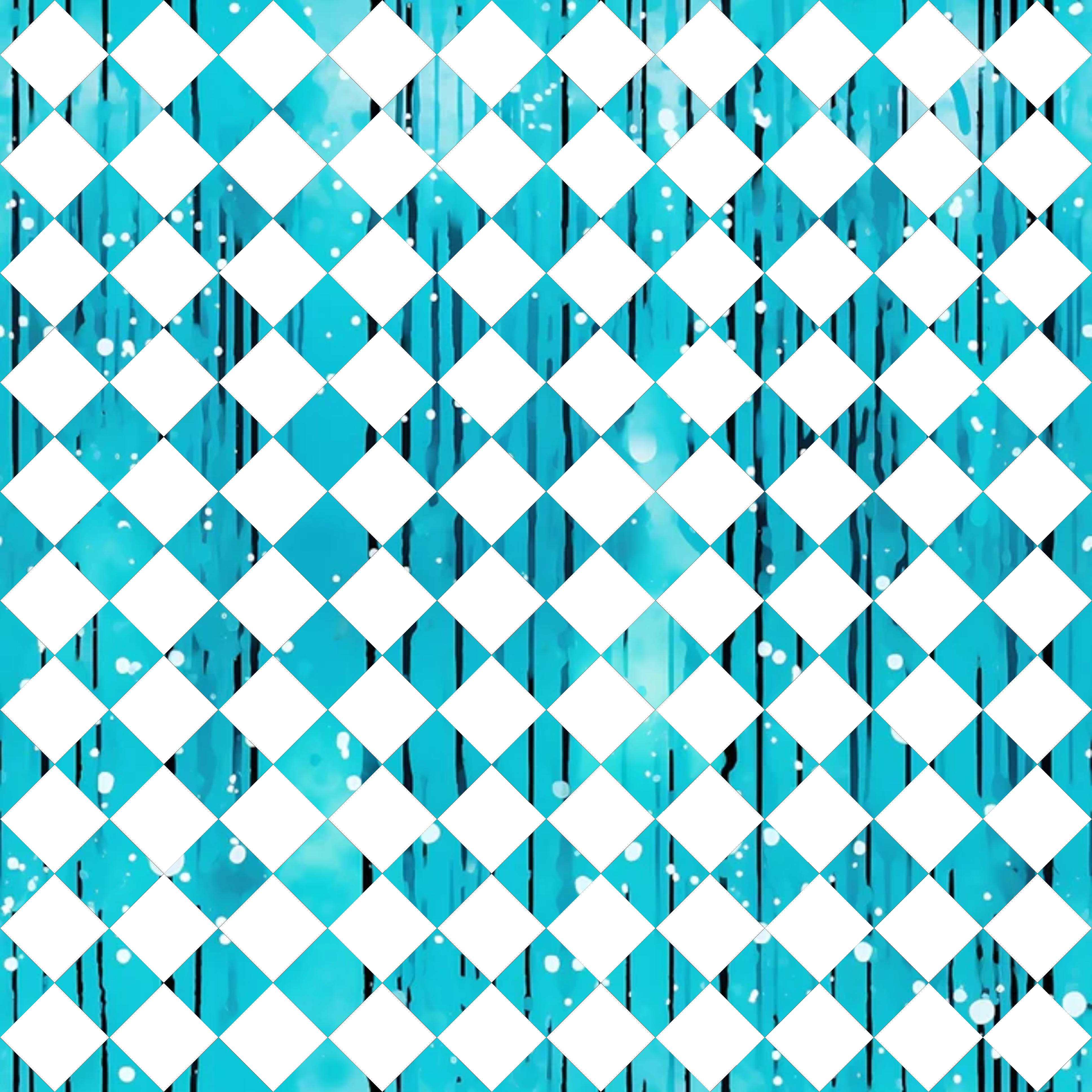 Dripping Turquoise Liquid Pattern 17 Quilting Cotton Fabric ...