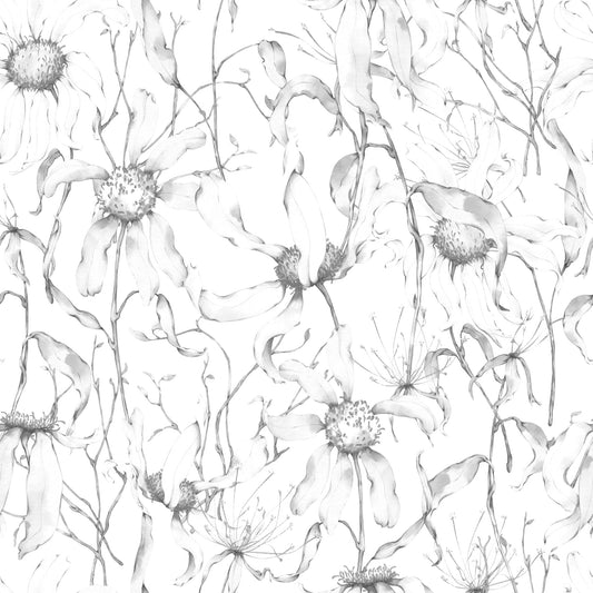 Dry Daisy Pattern 5 Quilting Cotton Fabric