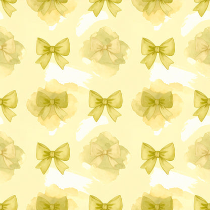 Dusty Yellow Cottage Garden Pattern 15 Quilting Cotton Fabric