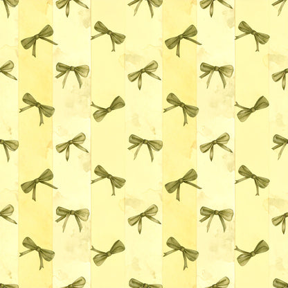 Dusty Yellow Cottage Garden Pattern 21 Quilting Cotton Fabric