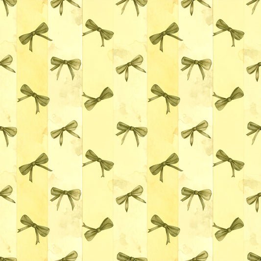 Dusty Yellow Cottage Garden Pattern 21 Quilting Cotton Fabric