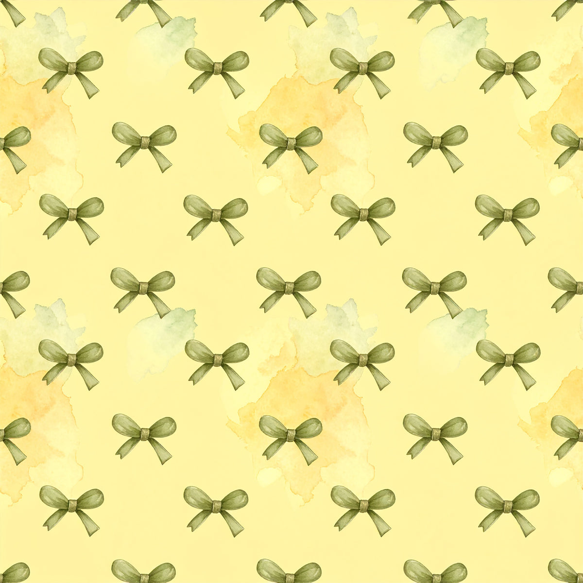 Dusty Yellow Cottage Garden Pattern 22 Quilting Cotton Fabric
