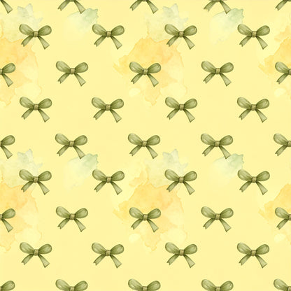 Dusty Yellow Cottage Garden Pattern 22 Quilting Cotton Fabric