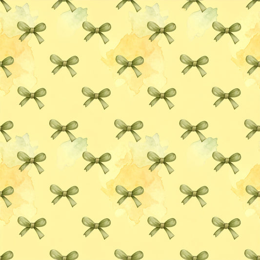 Dusty Yellow Cottage Garden Pattern 22 Quilting Cotton Fabric
