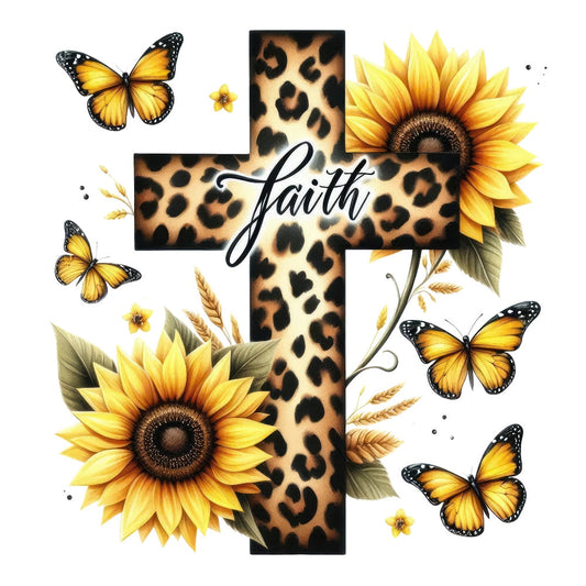 Easter Crosses Fabric Panel 14