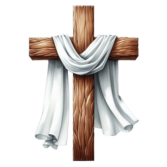 Easter Crosses Fabric Panel 3