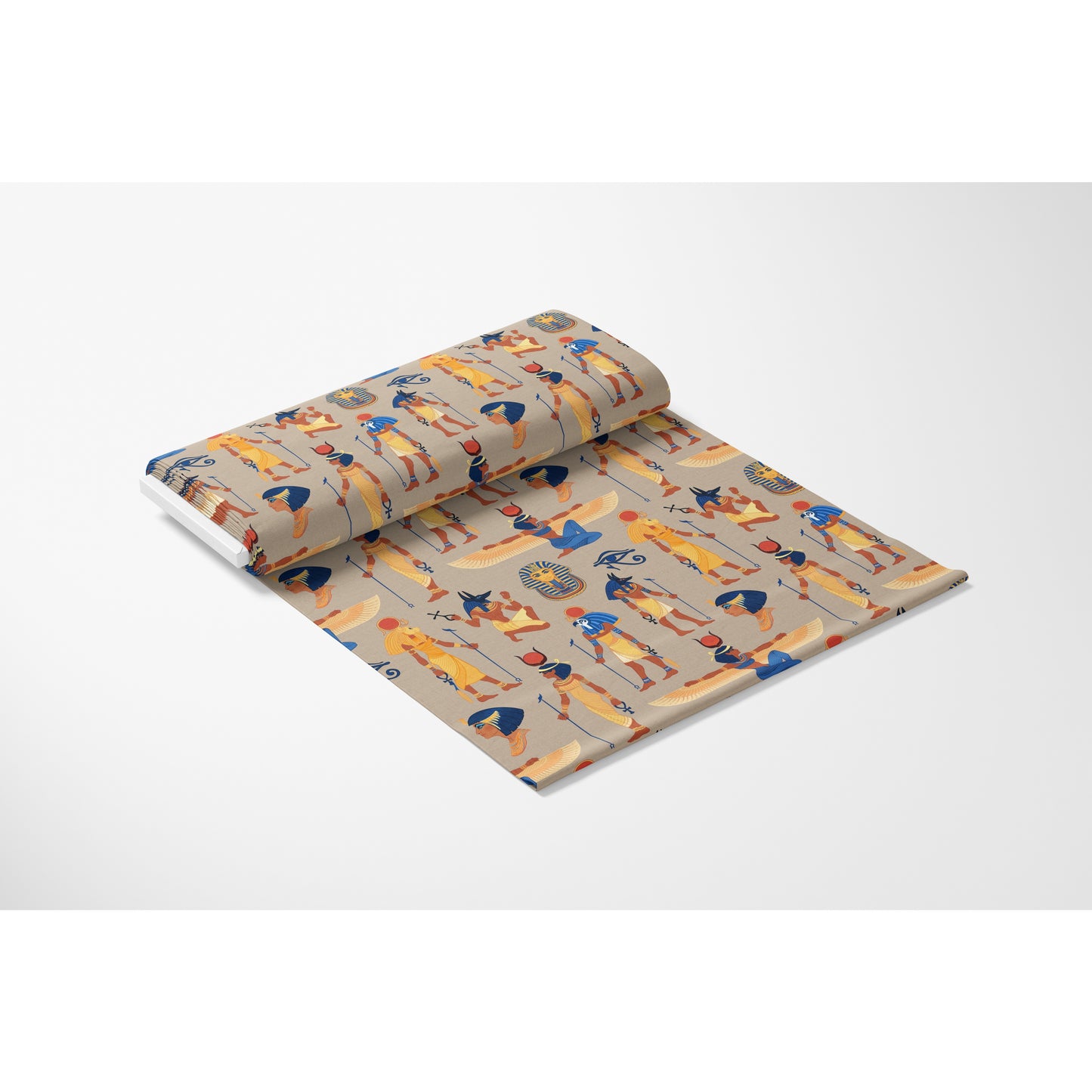 Egyptian Hieroglyphs Pattern 8 Quilting Cotton Fabric