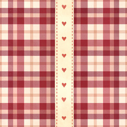 Elegant Plaid Christmas Pattern 7 Quilting Cotton Fabric