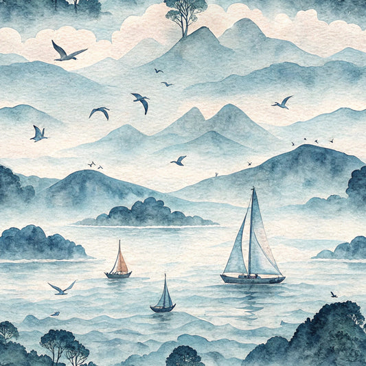 Elements of Nature Pattern 14 Quilting Cotton Fabric