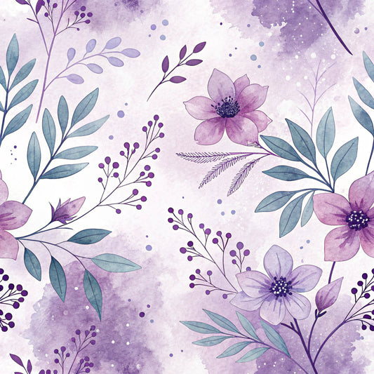 Elements of Nature Pattern 2 Quilting Cotton Fabric