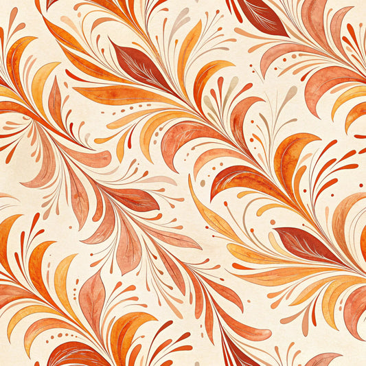 Elements of Nature Pattern 20 Quilting Cotton Fabric