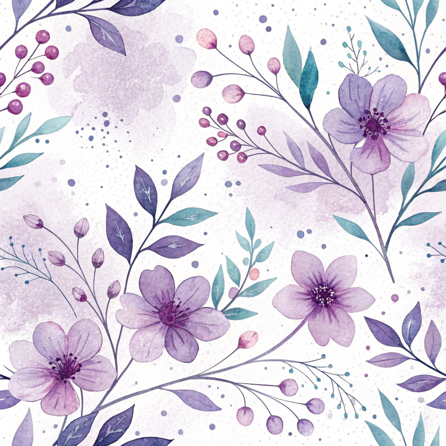 Elements of Nature Pattern 24 Quilting Cotton Fabric