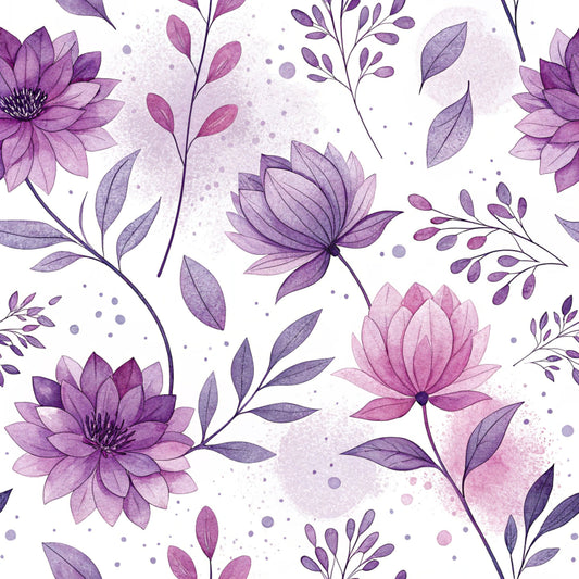 Elements of Nature Pattern 4 Quilting Cotton Fabric