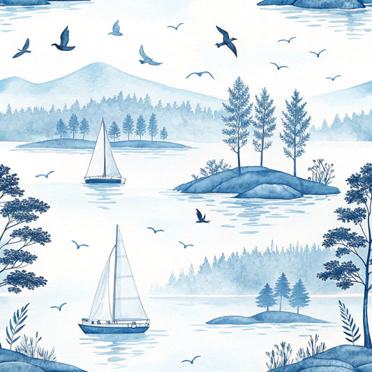 Elements of Nature Pattern 8 Quilting Cotton Fabric