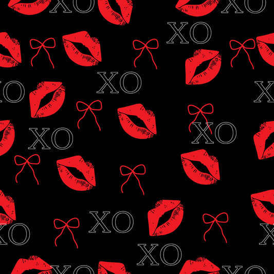 Elevate Your Valentines Day Pattern 1 Quilting Cotton Fabric
