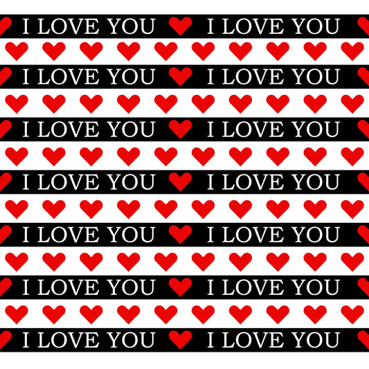 Elevate Your Valentines Day Pattern 12 Quilting Cotton Fabric