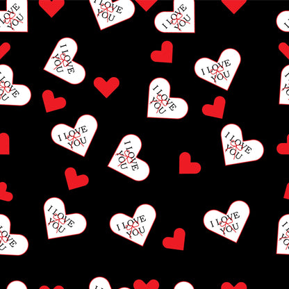 Elevate Your Valentines Day Pattern 4 Quilting Cotton Fabric