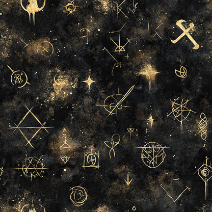 Enchanted Spells Pattern 1 Quilting Cotton Fabric