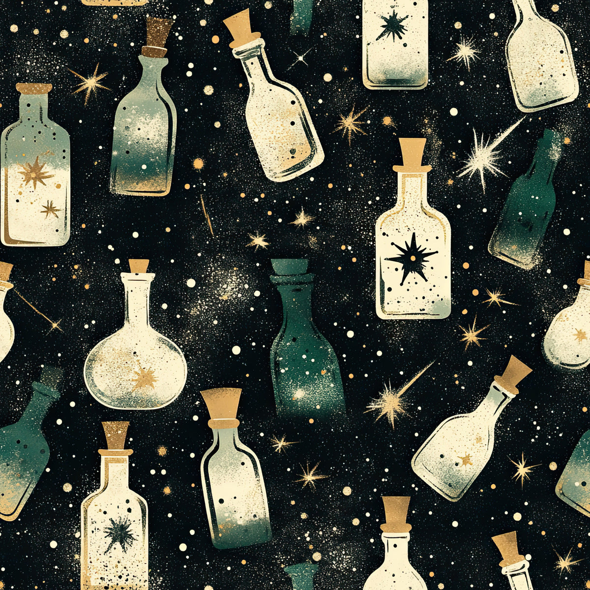 Enchanted Spells Pattern 13 Quilting Cotton Fabric
