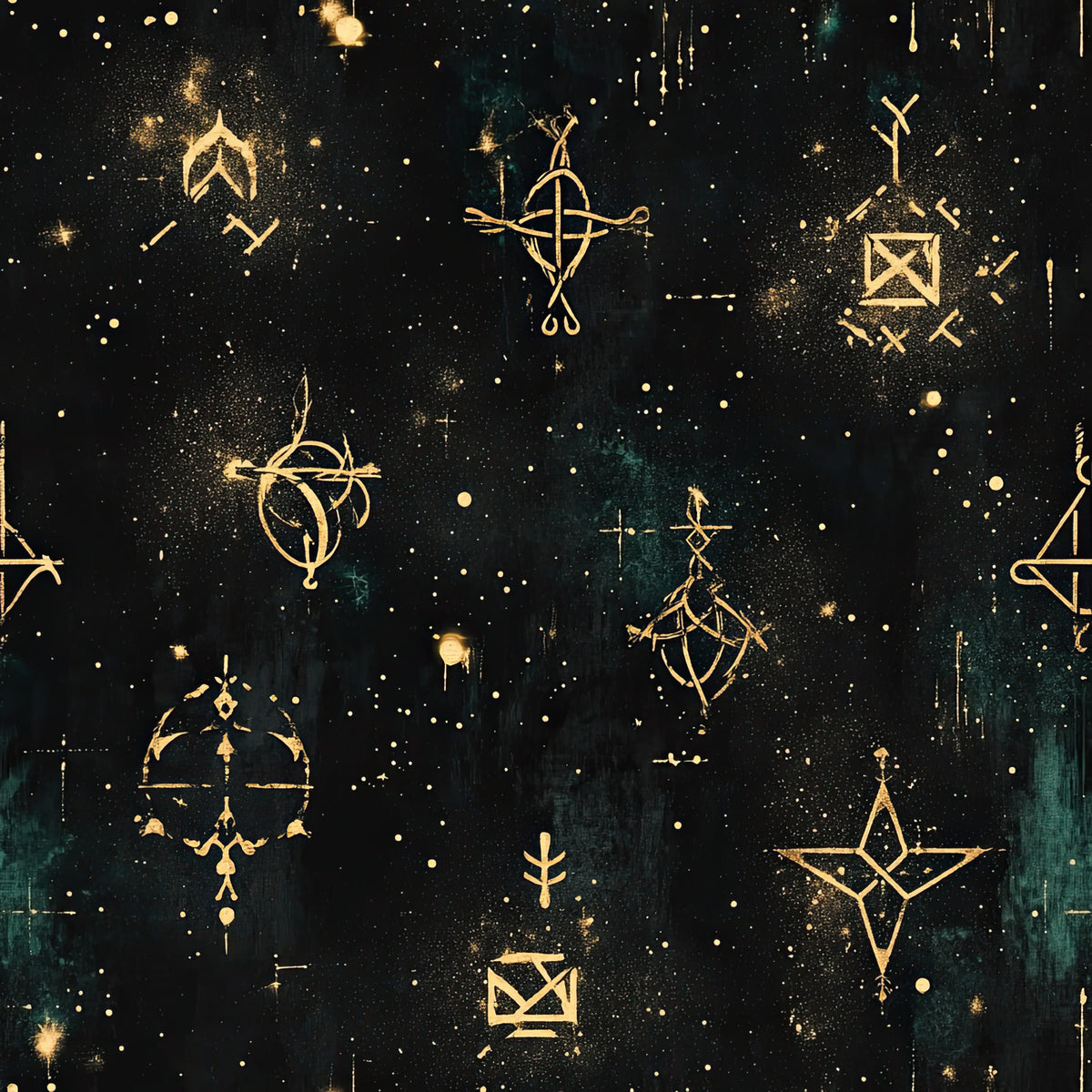Enchanted Spells Pattern 40 Quilting Cotton Fabric