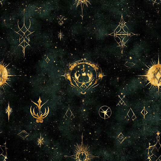 Enchanted Spells Pattern 66 Quilting Cotton Fabric