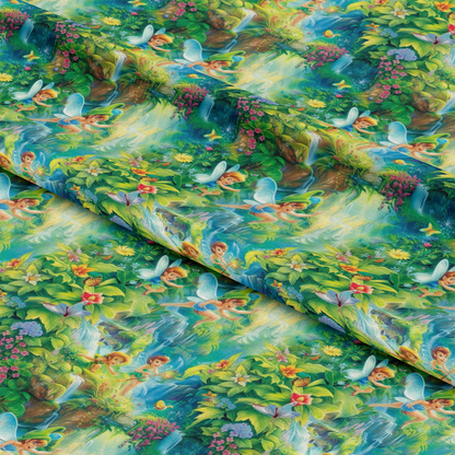 Fairies in the Forest Pattern 1 Quilting Cotton Fabric