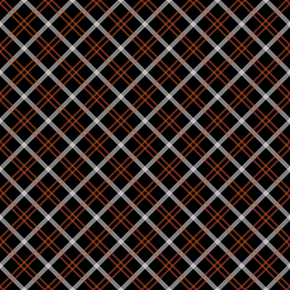 Fall Orange Plaid Pattern 10 Quilting Cotton Fabric