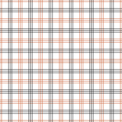 Fall Orange Plaid Pattern 20 Quilting Cotton Fabric