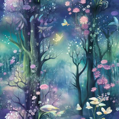 Fantasy Forest Pattern 12 Quilting Cotton Fabric
