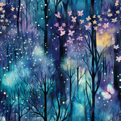 Fantasy Forest Pattern 15 Quilting Cotton Fabric
