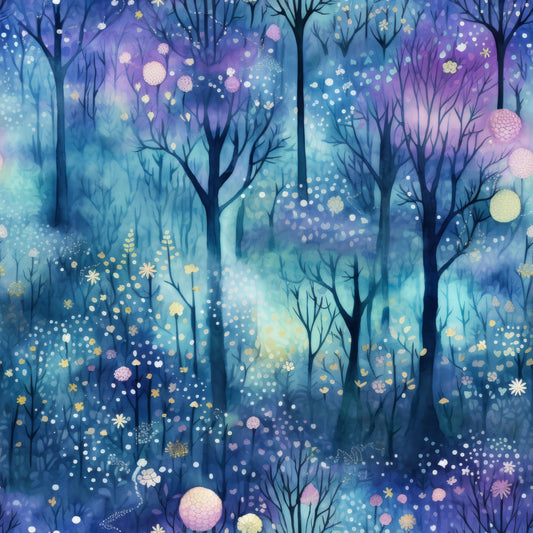 Fantasy Forest Pattern 21 Quilting Cotton Fabric