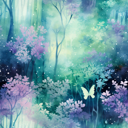 Fantasy Forest Pattern 35 Quilting Cotton Fabric