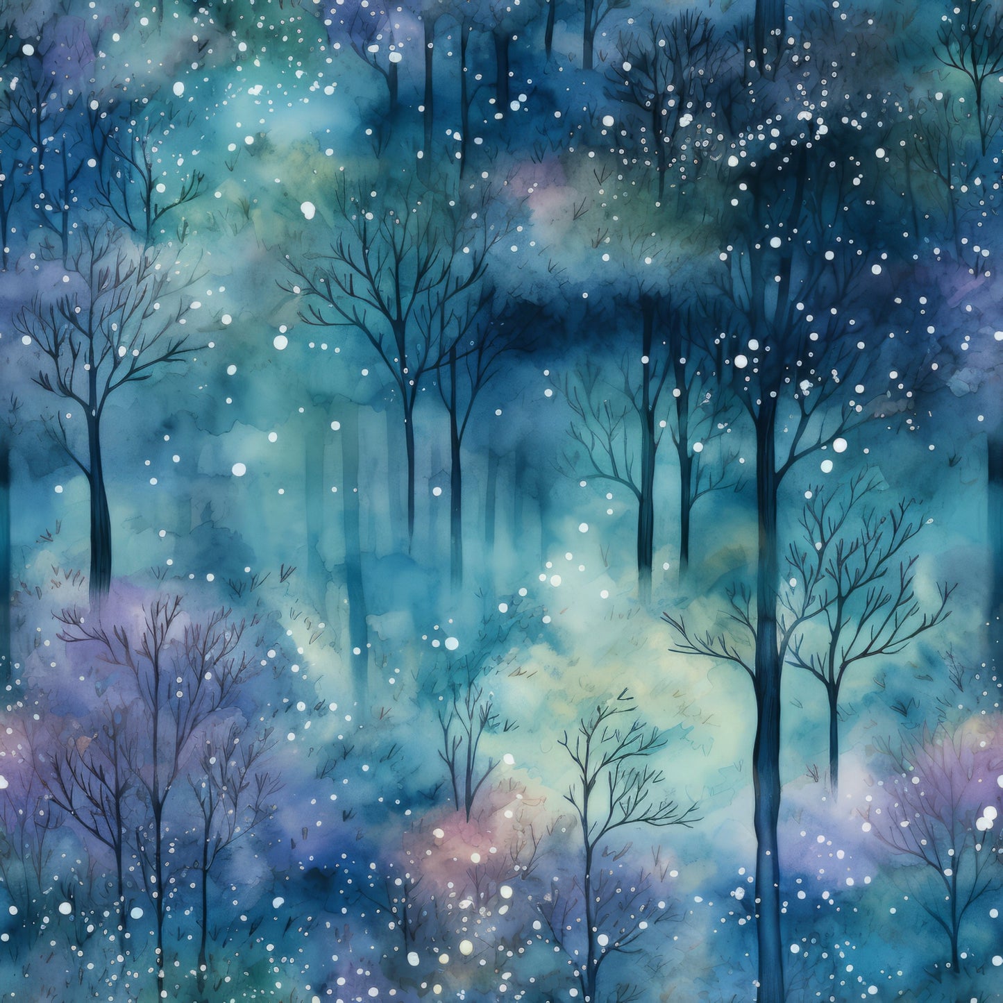 Fantasy Forest Pattern 37 Quilting Cotton Fabric