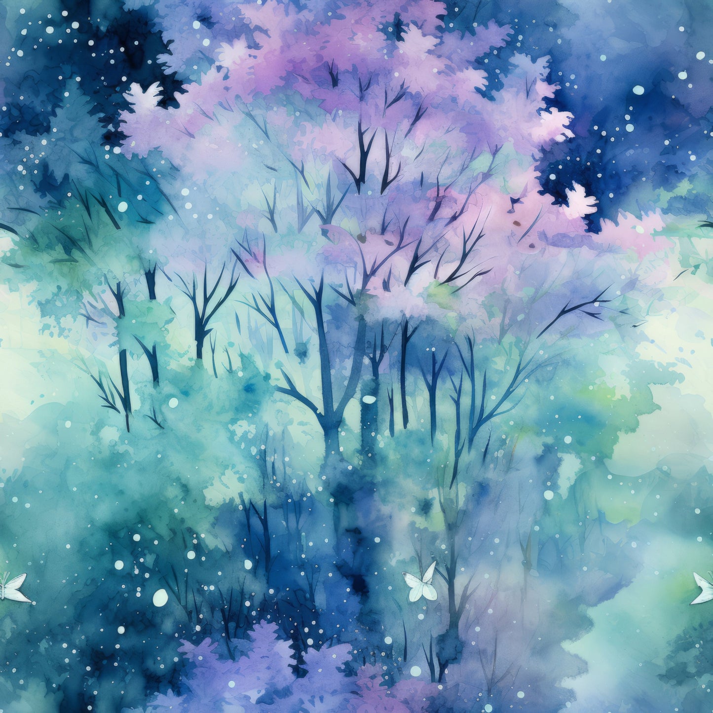 Fantasy Forest Pattern 38 Quilting Cotton Fabric