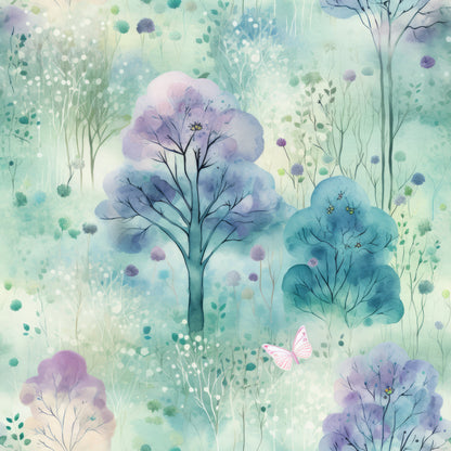 Fantasy Forest Pattern 43 Quilting Cotton Fabric