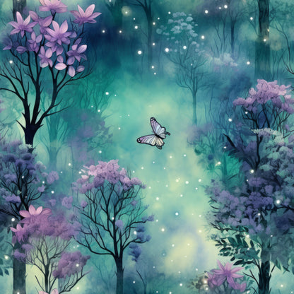 Fantasy Forest Pattern 7 Quilting Cotton Fabric