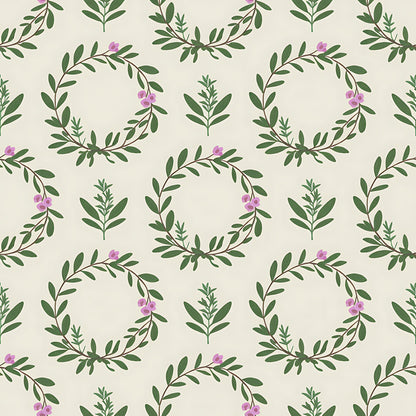 Farmhouse Kitchen Herbs Pattern 22 Quilting Cotton Fabric