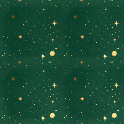 Festive Bows and Holly Pattern 8 Quilting Cotton Fabric