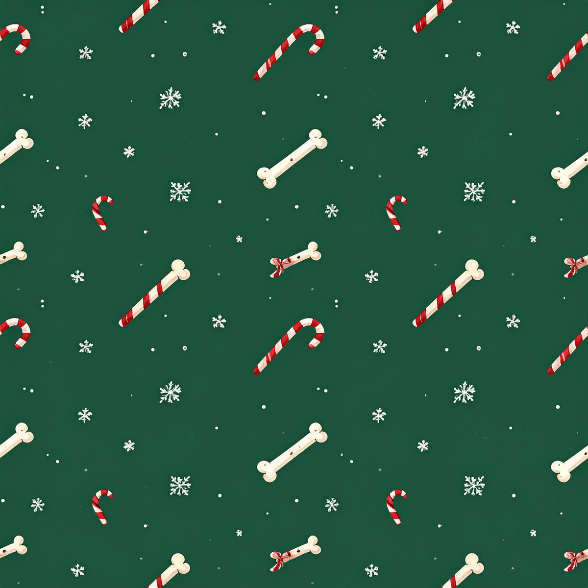 Festive Dogs And Holiday Cheer Pattern 17 Quilting Cotton Fabric