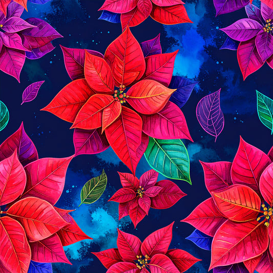Festive Neon Dreams Pattern 6 Quilting Cotton Fabric